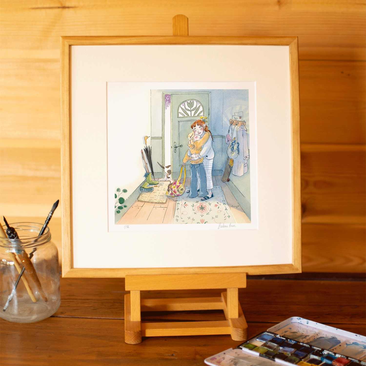 Adolescence – Tirage d’art signé – Illustration de Barbara Brun