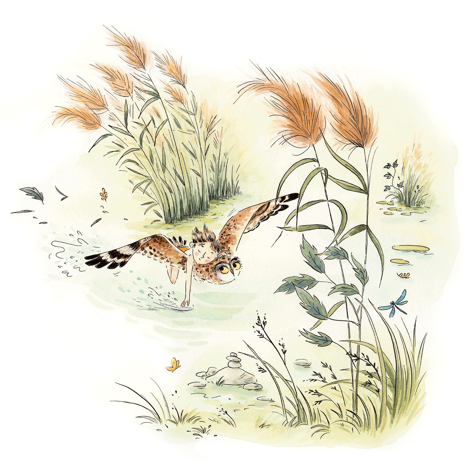 La chanson du vent – Tirage d’art signé – Barbara Brun x Marcel Pagnol