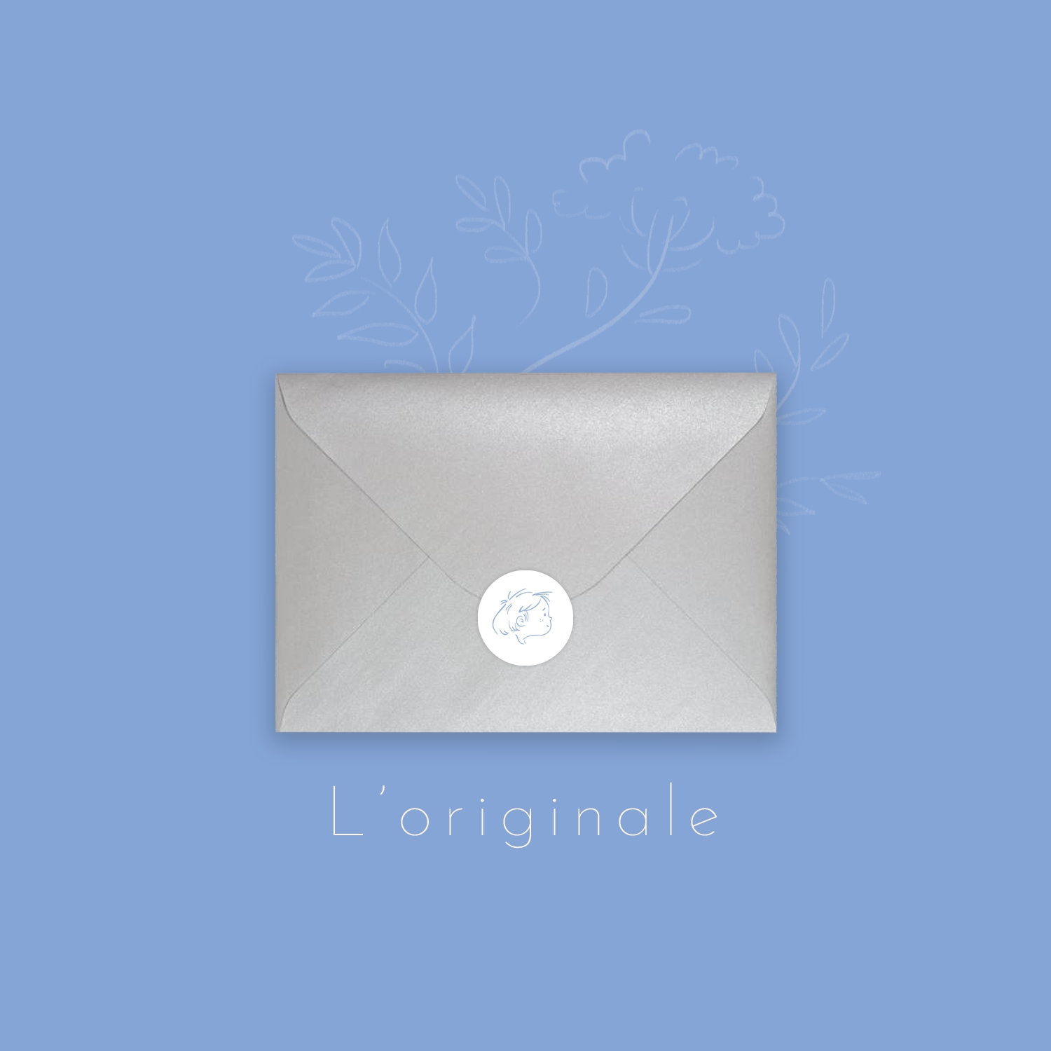 Carte aquarelle originale signée par Barbara Brun – L’Originale